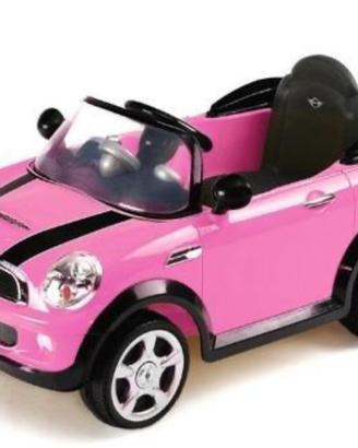 Mini Cooper elettrica giocattolo con radiocomando