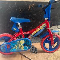 Bici spider man