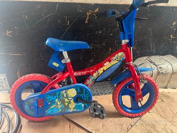 Bici spider man