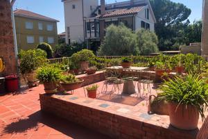 Attico in villa Ridolfi Grande terrazzo