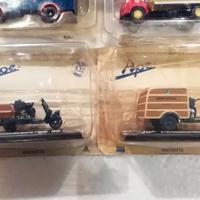 Varie tipologie di moto BMW ape piaggio e furgoni