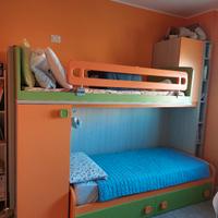 letto a castello con armadio