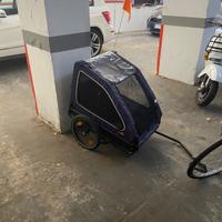 Carrello bici per animali