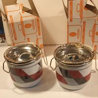 2 Bollilatte Siltal Designer Carla Agnelli nuovi