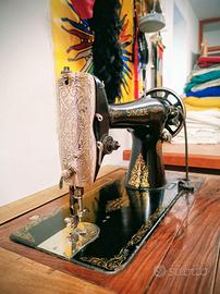 materiale per sartoria e vestiario vario