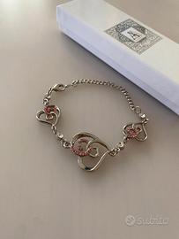 Bracciale donna con cuori AlexArt