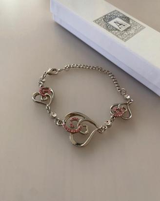 Bracciale donna con cuori AlexArt