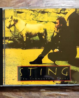 CD Audio STING TEN SUMMONER'S TALES 1993 Rock 