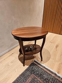 Tavolino da salone in legno antico