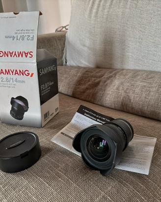 SAMYANG 14 mmf 2,8 MF SONY