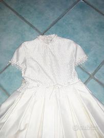 🌺 Abito Prima Comunione "Cotin" Avorio