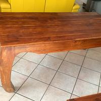 Tavolo noce massello