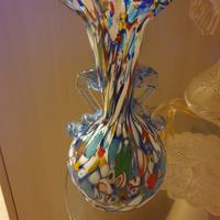 raro vaso vetro murano