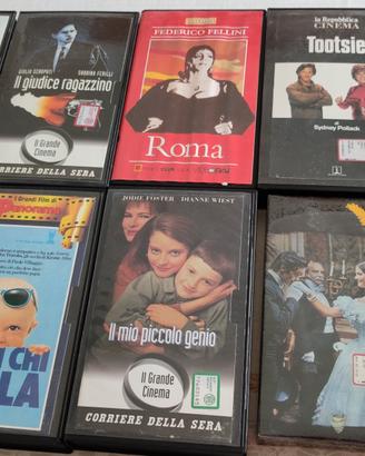 N. 10 Film in videocassette di vario genere