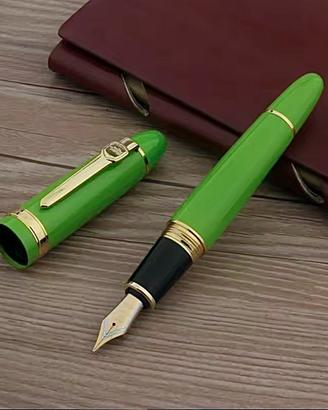 Penna Stilografica Junhao 159 Verde