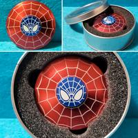 NUOVO Fidget Spinner Marvel Spider-Man in Metallo