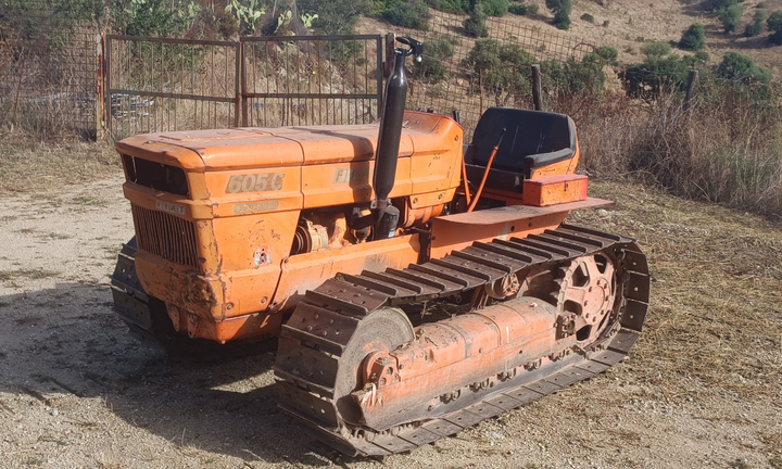 Fiat 605 montagna + aratro