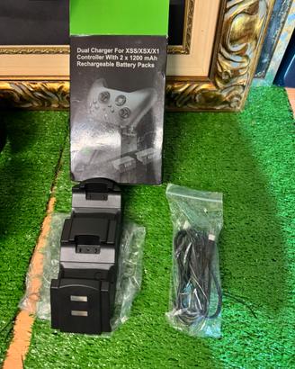 Stazione di ricarica dual Xbox serie X S e One