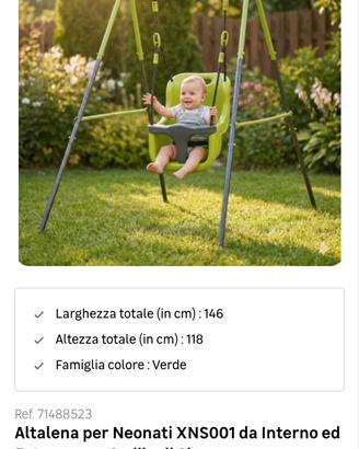 altalena neonato