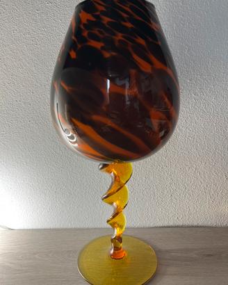 Vaso Vetro Murano Vintage Made in Italy