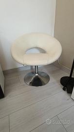 Sedia poltrona girevole
