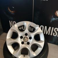 CERCHI IN LEGA ALFA ROMEO 16 POLLICI