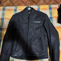 Giacca moto in pelle a pro nuova taglia M