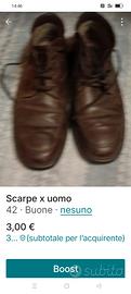 2 paia di scarpe da uomo n.42 