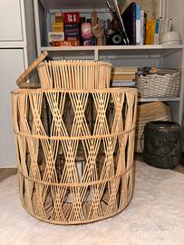 Lanterna XXL in Rattan Naturale – Effetto Wow”