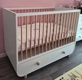 Lettino IKEA MYLLRA 60x120 + materasso – pari al n