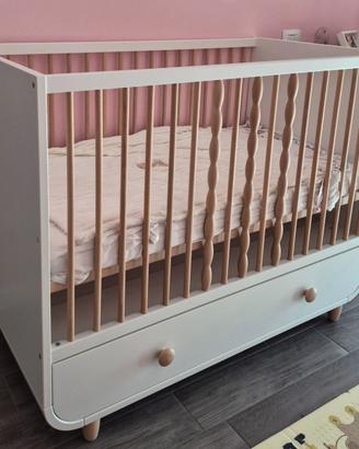 Lettino IKEA MYLLRA 60x120 + materasso – pari al n