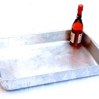 Rostiere Teglie grandi in alluminio N° 2 pezzi