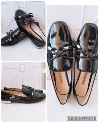 Ballerine in vernice nera Zara n. 38