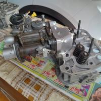 testata motore  Fiat 126 650 + Dobbio corpo da 35