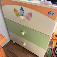 Cassettiera fasciatoio Pali