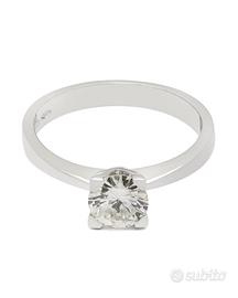 Anello solitario 0,73ct