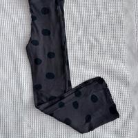 Leggins a zampa primaverile bambina 6/7 anni