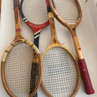 Racchette vintage da collezione