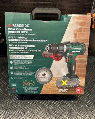 Trapano avvitatore a percussione Parkside 20V