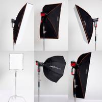 Attrezzatura fotografica professionale per studio