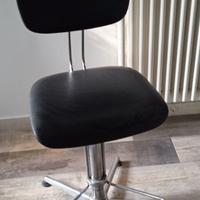 SGABELLO GIREVOLE VINTAGE ANNI 70