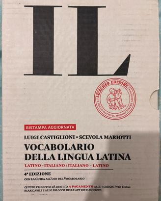 Vocabolario di latino Loescher 4^ edizione + Guida
