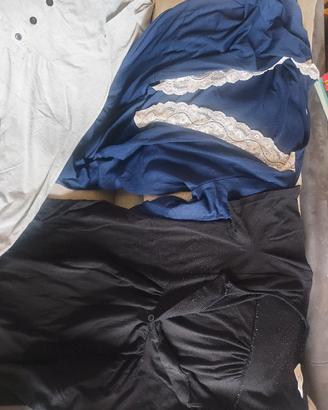 camicia da notte e vestaglia