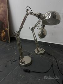 Lampade da Tavolo IKEA FORSÅ Cromate