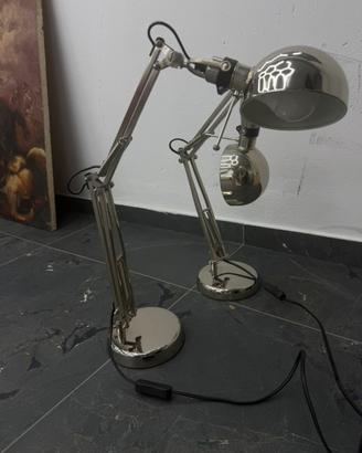 Lampade da Tavolo IKEA FORSÅ Cromate