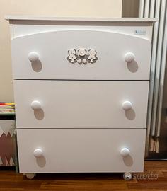 Fasciatoio Bagnetto + Lettino e paraurti