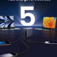UGREEN Nexode 300W GaN Wall USB-C Charger 5 Ports