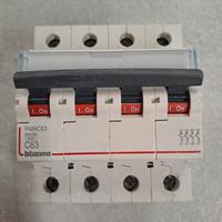 Interruttori magnetotermici 4 moduli e mtd vari a