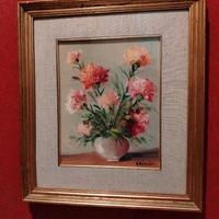 Quadro Vaso con fiori firmato
