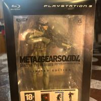 box Metal Gears Solid IV Limited Edition PS3
